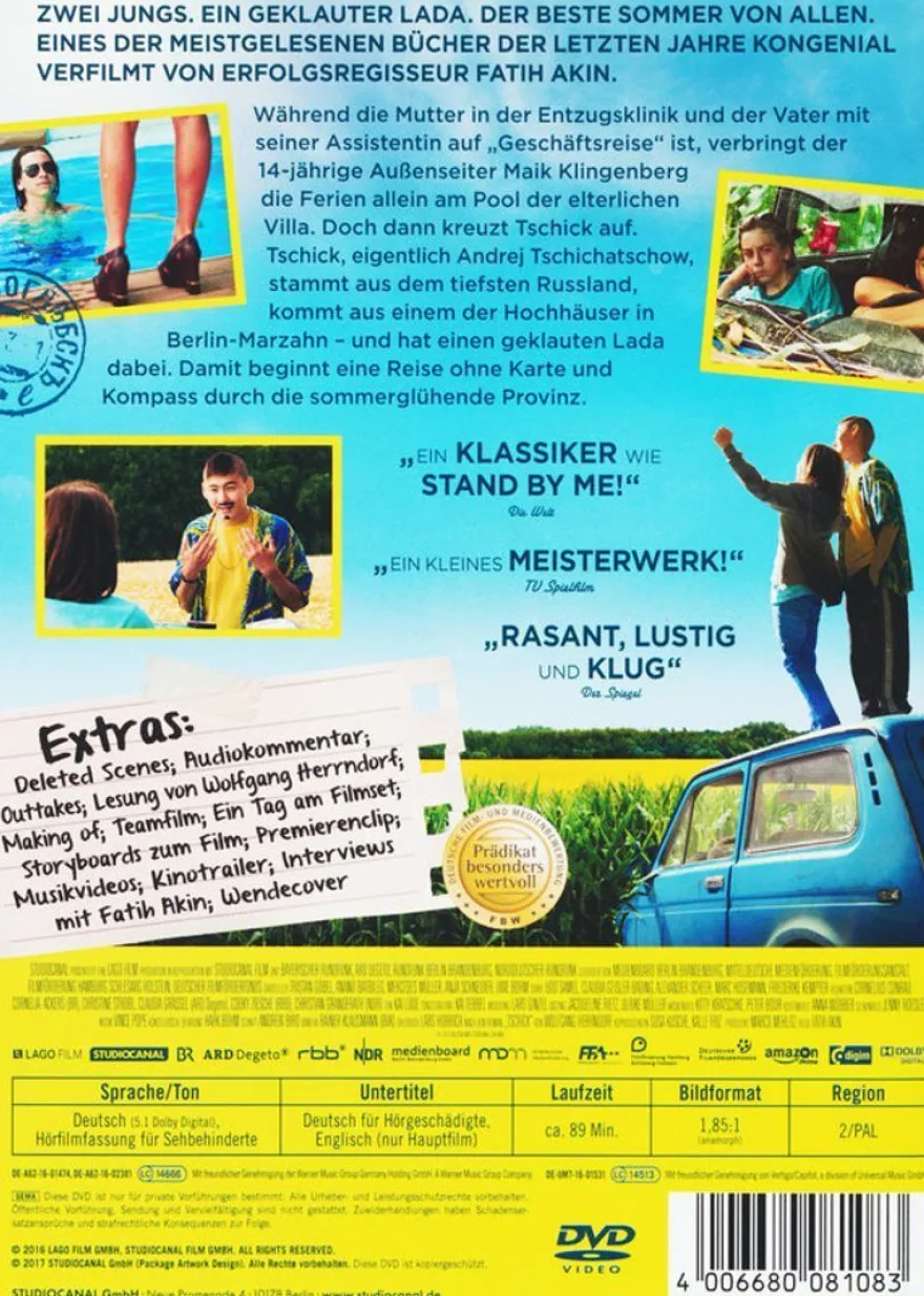 Tschick - Studiocanal GmbH 0505731.1 - (DVD Video / Family)