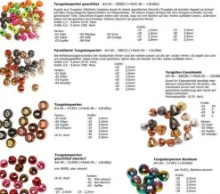 Tungsten Perlen Slotted Flies and More
