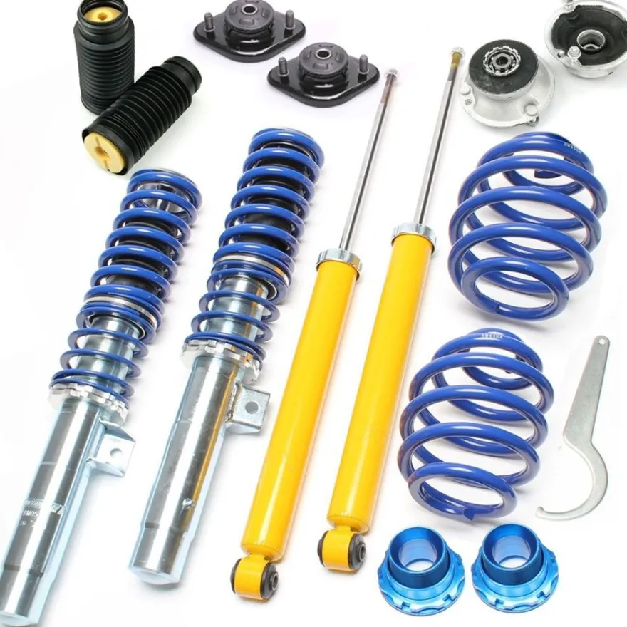 Tuningart Gewinde-fahrwerk 4X Domlager + 4X Staubschutz Passend FÜR BMW 3-ER E46