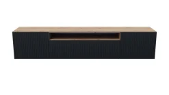 TV-Schrank Rico Fernsehschrank TV-Lowboard 200 cm Push-To-Open Funktion Wandmontage