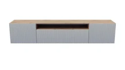 TV-Schrank Rico Fernsehschrank TV-Lowboard 200 cm Push-To-Open Funktion Wandmontage