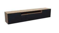 TV-Schrank Rico Fernsehschrank TV-Lowboard 200 cm Push-To-Open Funktion Wandmontage