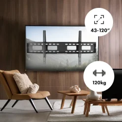 TV-Wandhalterung für 43-120´´ 120kg max VESA 800x400 MC-420 Maclean