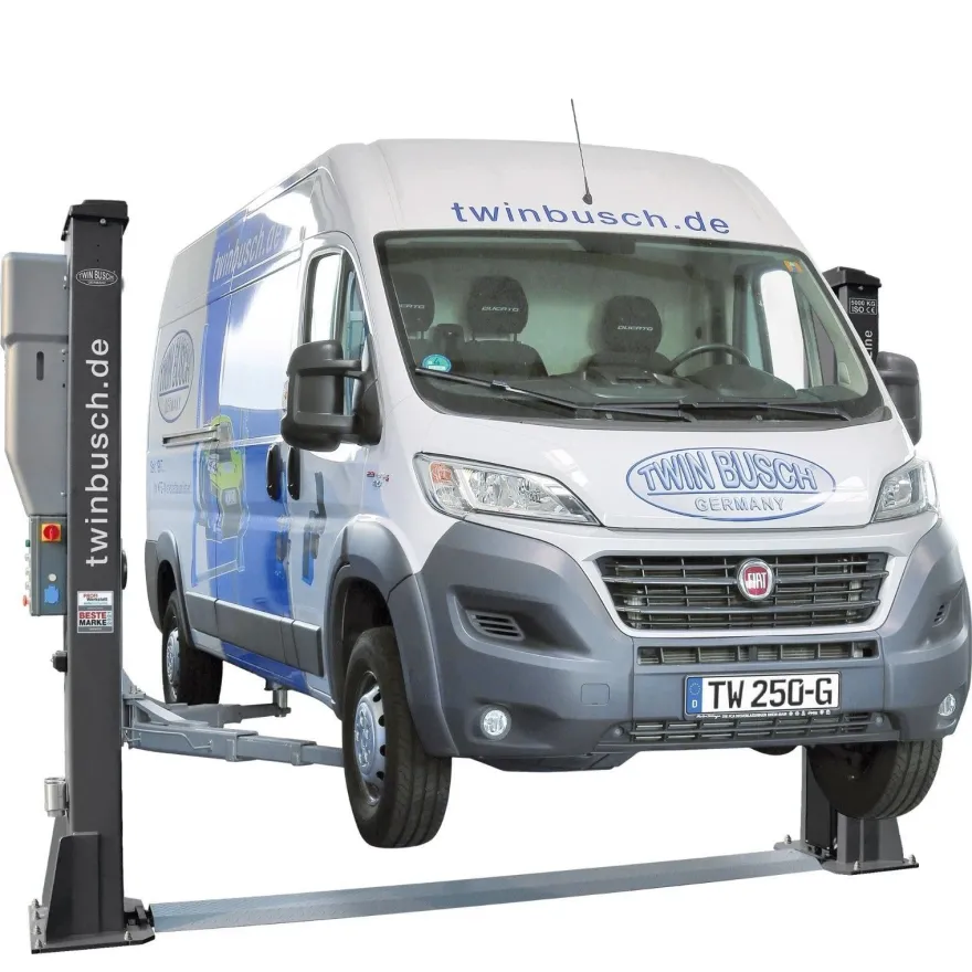 Twin Busch ® NEUE 2 Säulen Kfz Hebebühne 5000kg Heavy Line - TW250-G