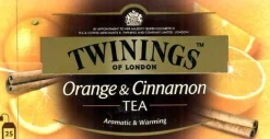 Twinings Schwarzer Tee Orange Zimt