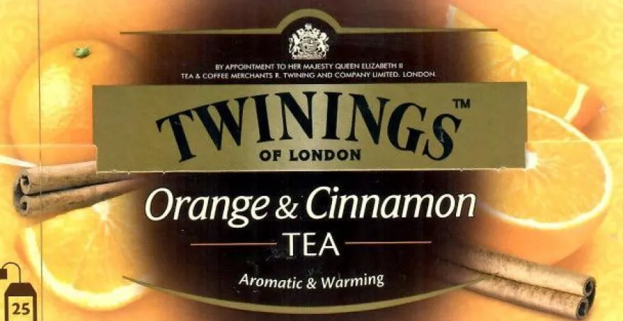 Twinings Schwarzer Tee Orange Zimt