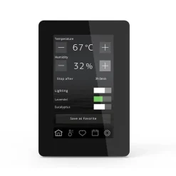 Tylö Sense Elite 6 Saunaofen 6,6 kW finnischer Saunaofen mit WLAN-Steuerung Saunaste