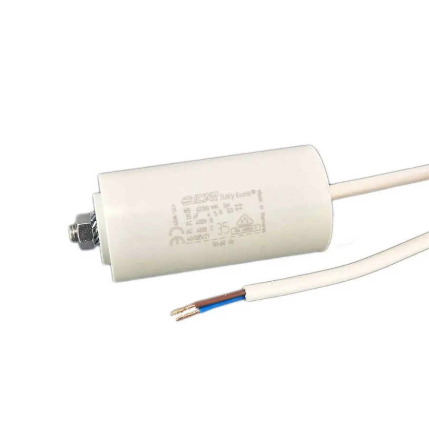 35 uF Motorkondensator Betriebskondensator 35 µF + Kabel Kondensator, Ducati