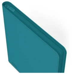 Ultimate Guard Zipfolio 480 - 24-Pocket XenoSkin (Quadrow) - Petrolblau