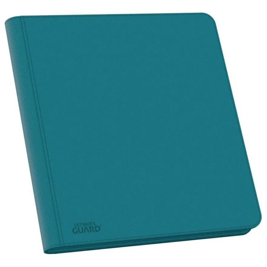 Ultimate Guard Zipfolio 480 - 24-Pocket XenoSkin (Quadrow) - Petrolblau