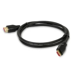 Ultra HDMI Kabel, 8K, ABS, Eco, schwarz, 1m