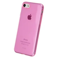 Ultra Slim Case iPhone SE / 8 7 / Plus TPU Schutz Hülle Soft Cover Clear Farbe Folie