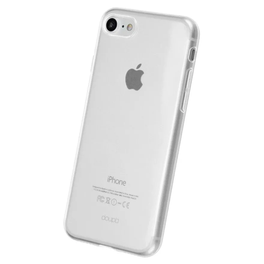 Ultra Slim Case iPhone SE / 8 7 / Plus TPU Schutz Hülle Soft Cover Clear Farbe Folie