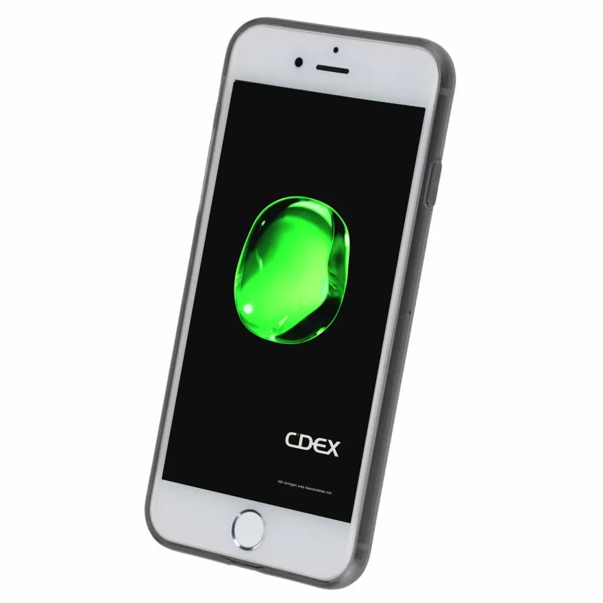 Ultra Slim Case iPhone SE / 8 7 / Plus TPU Schutz Hülle Soft Cover Clear Farbe Folie