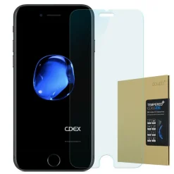 Ultra Slim Case iPhone SE / 8 7 / Plus TPU Schutz Hülle Soft Cover Clear Farbe Folie
