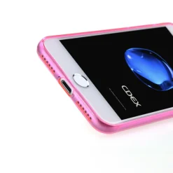 Ultra Slim Case iPhone SE / 8 7 / Plus TPU Schutz Hülle Soft Cover Clear Farbe Folie