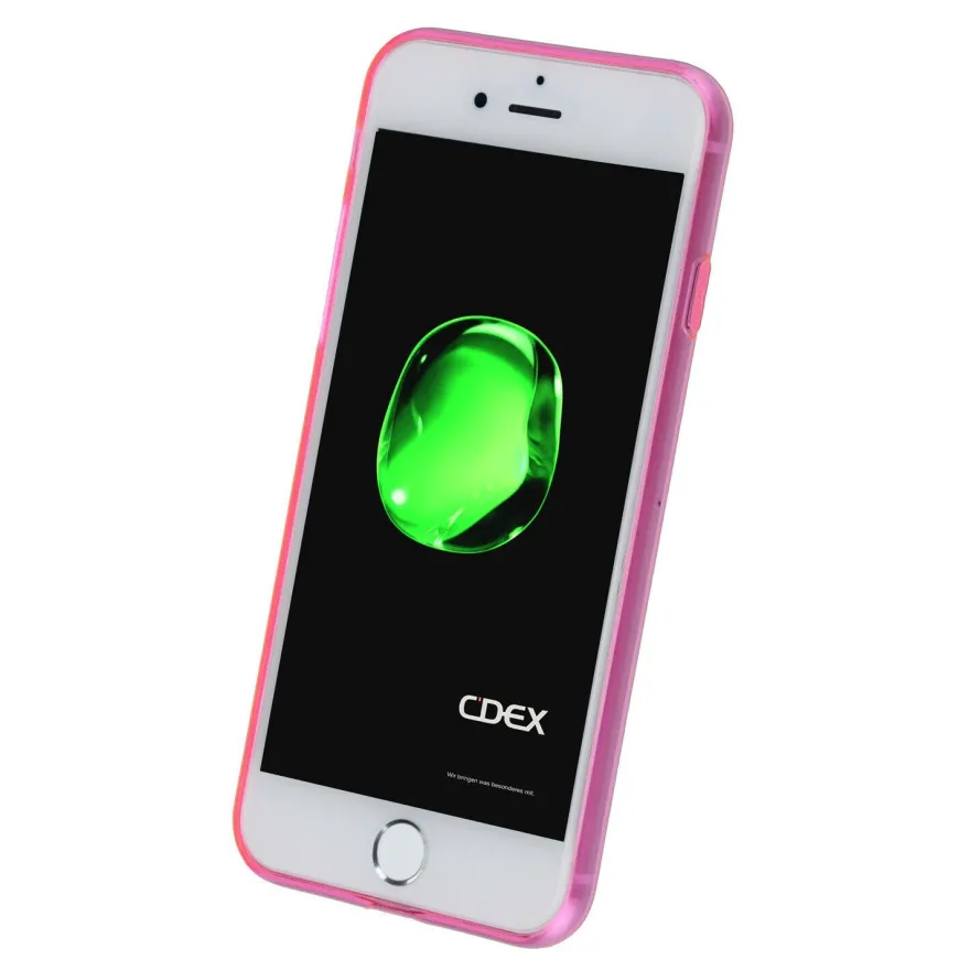 Ultra Slim Case iPhone SE / 8 7 / Plus TPU Schutz Hülle Soft Cover Clear Farbe Folie