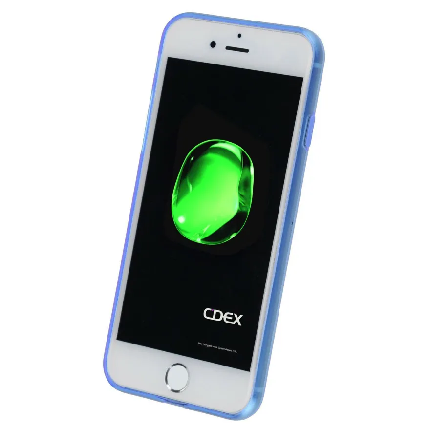 Ultra Slim Case iPhone SE / 8 7 / Plus TPU Schutz Hülle Soft Cover Clear Farbe Folie