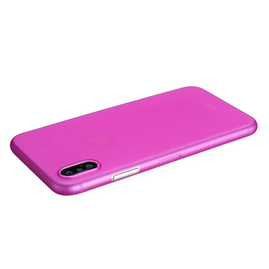 UltraSlim Case iPhone X Matt Clear Schutz Hülle Skin Cover Tasche Schale Folie