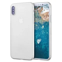 UltraSlim Case iPhone X Matt Clear Schutz Hülle Skin Cover Tasche Schale Folie