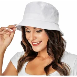Umeepar 2er Pack Fischerhut aus 100% Baumwolle, Sommerhut Sonnenhut für Damen