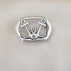 umjuBELT Gürtelschnalle Anchor Pair Anker Gürtelschließe Buckle Maritim 7x5 cm