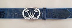 umjuBELT Gürtelschnalle Anchor Pair Anker Gürtelschließe Buckle Maritim 7x5 cm