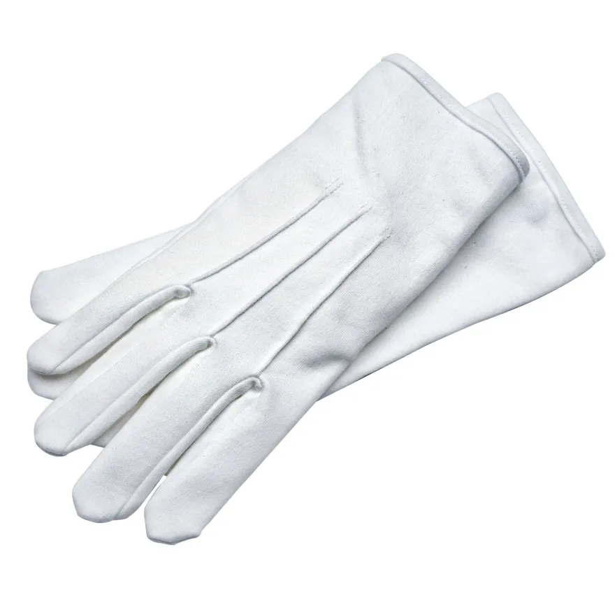 Uniform Gardehandschuhe weiße Handschuhe Clown Pantomime Nikolaus Karneval