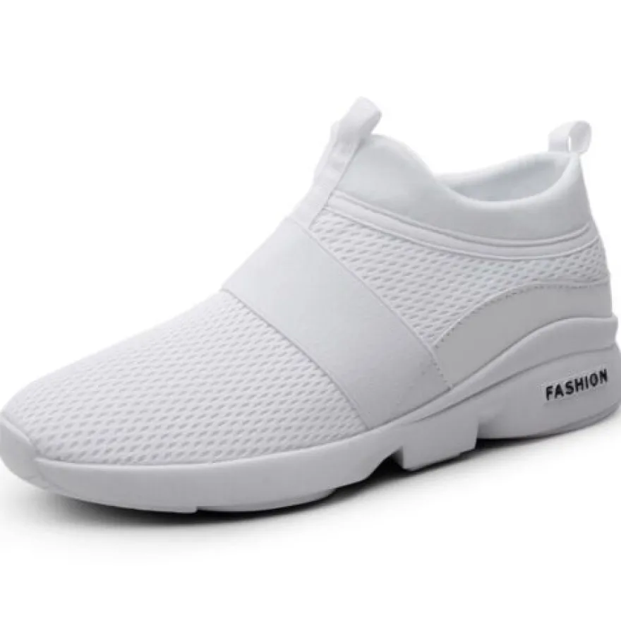 Unisex Turnschuhe Schlupfen Laufschuh Damen Weich Reisen Sport Wanderschuhe Mode