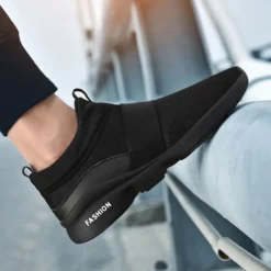 Unisex Turnschuhe Schlupfen Laufschuh Damen Weich Reisen Sport Wanderschuhe Mode