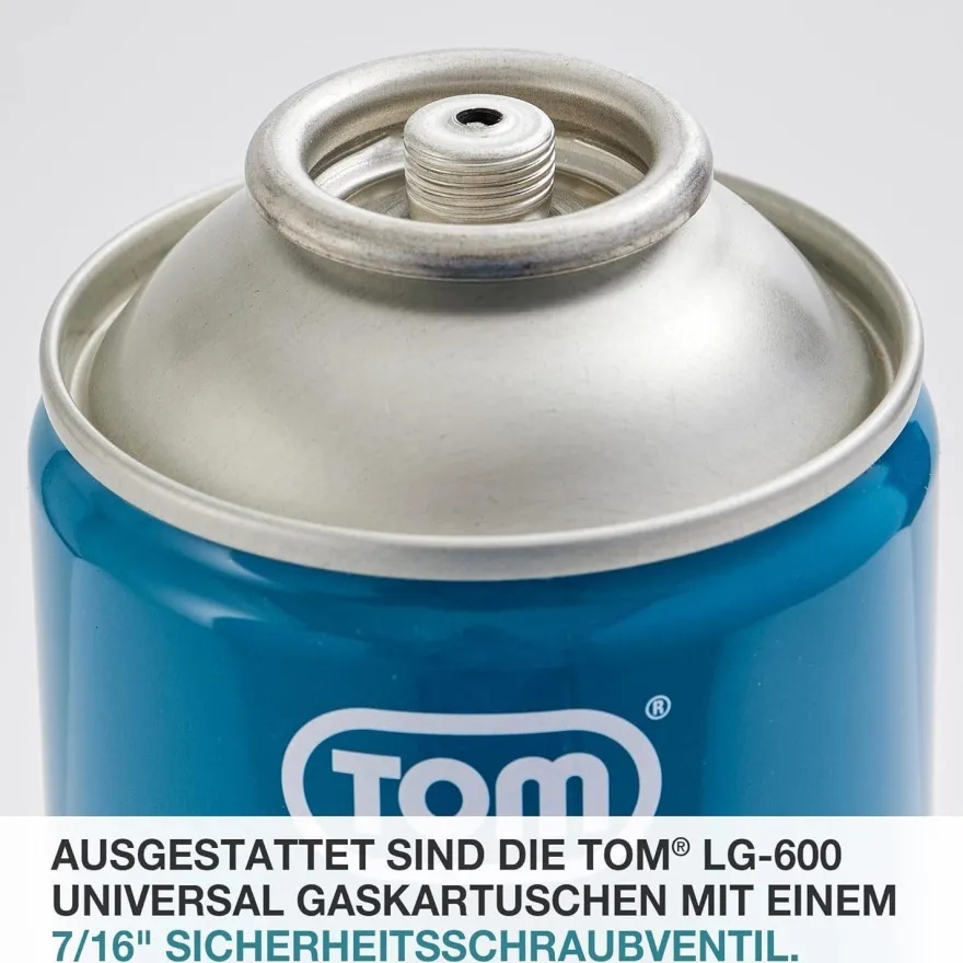 Universalgas Kartuschen 8er Set LG-600