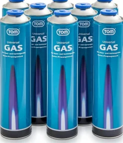 Universalgas Kartuschen 8er Set LG-600