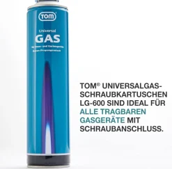 Universalgas Kartuschen 8er Set LG-600