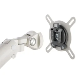 Universal Monitor Halterung Schreibtischhalterung Gasfeder Weiß 17-32