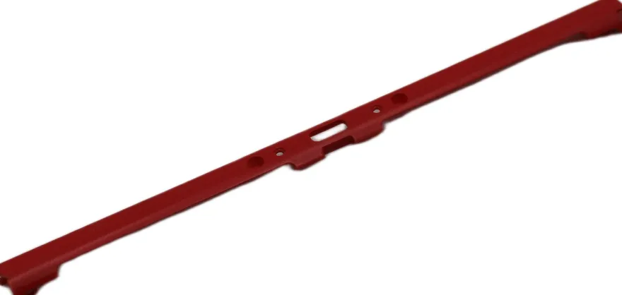 Unterer Rahmen Cover Gehäuse rot USB-C für Nintendo Switch OLED HEG-GPU-10