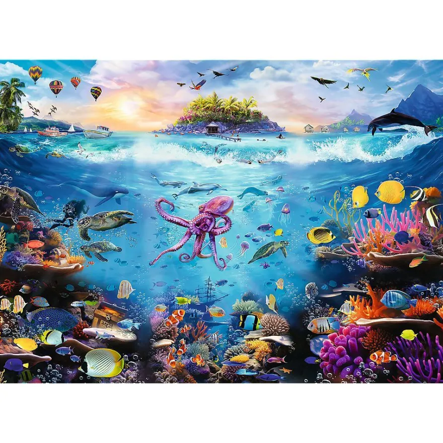 Unterwasserparadies 13500 Teile Puzzle