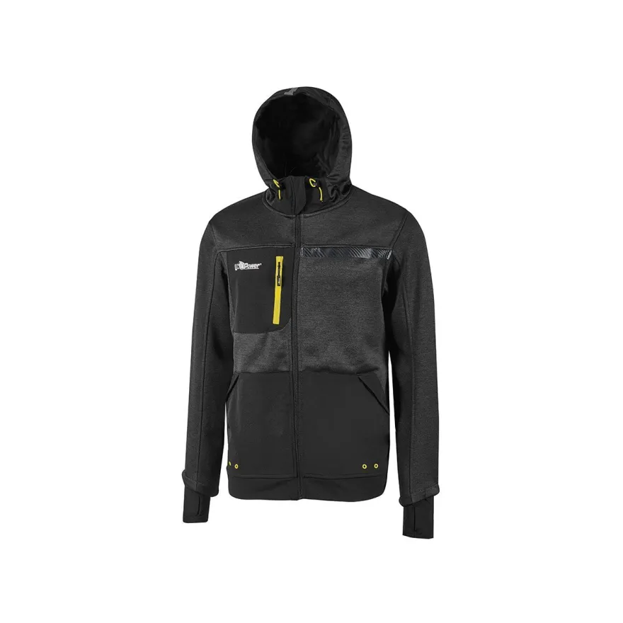U-Power Kapuzen-Sweatshirtjacke Galaxy