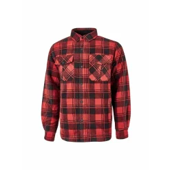 U-Power Wattierte Flanell-Hemdjacke Willow
