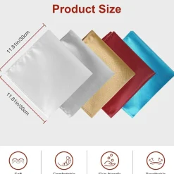 URAQT Herren Einstecktuch Uni Rotwein, 30x30 cm, 100% Polyester-Seide