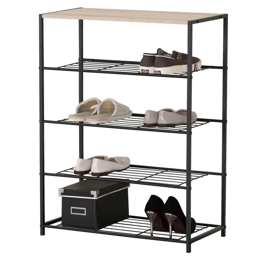 Urban Living Schuhregal Colorado 63 x 30 x 83 cm Schuhablage 151379