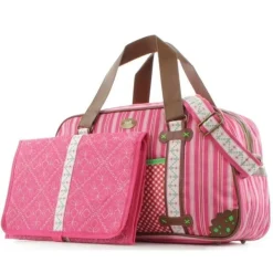 Vadobag Wickeltasche Pink Doily Bowler