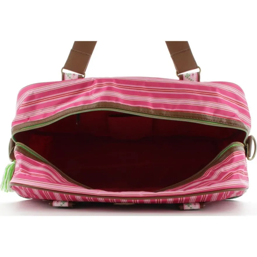Vadobag Wickeltasche Pink Doily Bowler