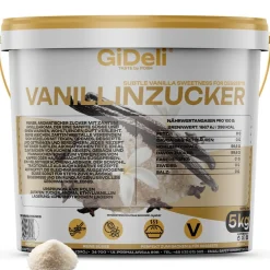 Vanillinzucker 5kg Intensiv Vanille Aroma Backaroma Gebäck Schlagsahne GiDeli