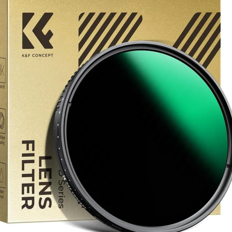 Variabler ND Filter ND3-ND1000 Graufilter 55mm 1.5-10 Blendenstufen