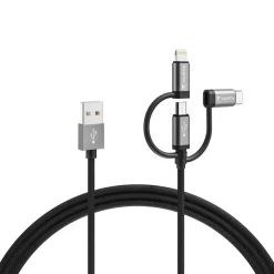 VARTA 3in1 Cable USB A-Light/Micro/Type C