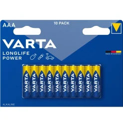 Varta Long Life Power 4903 AAA Micro LR03 1,5V Batterie Alkaline Longlife 10er