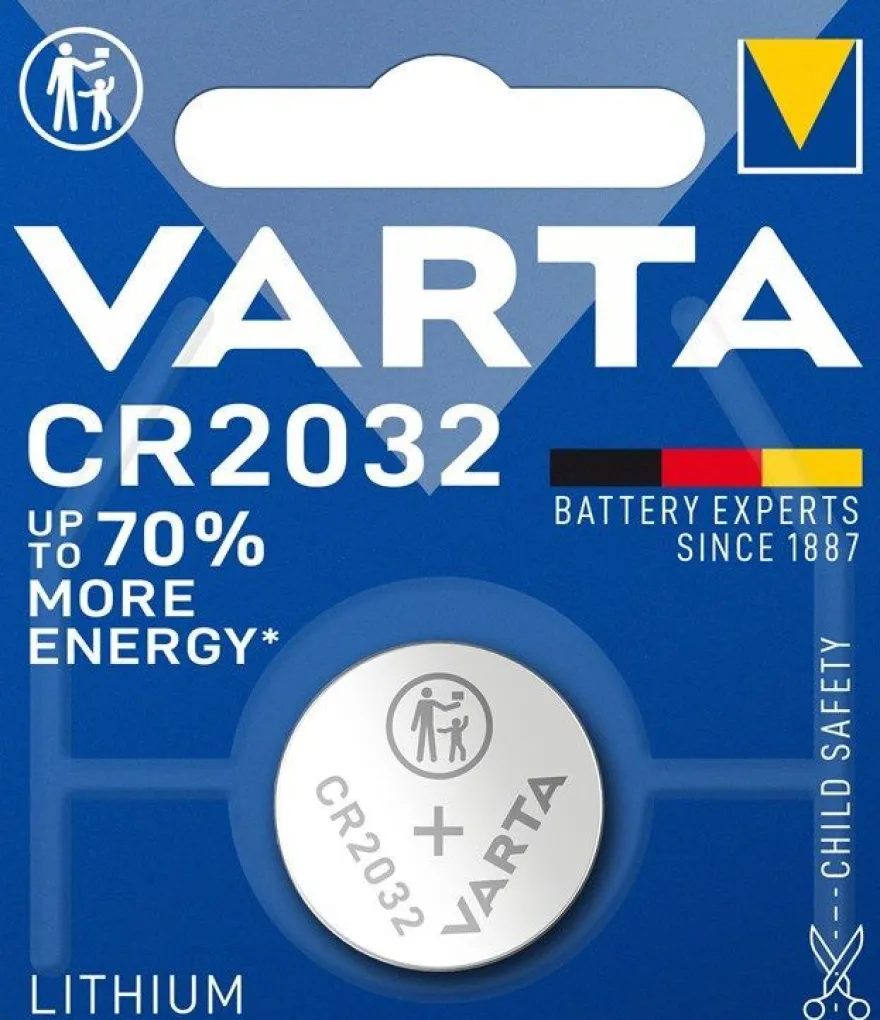Varta Professional Electronics Knopfzelle Lithium CR2032 3 V (1er Blister)