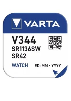 VARTA V344 Knopfzelle 1,5 Volt V 344 Batterie SR42 Uhrenbatterie