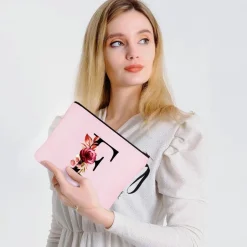 Vavabox Personalisierte Kosmetiktasche mit Initialen - Perfektes Geschenk für