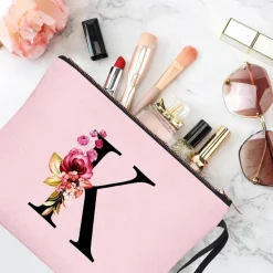 Vavabox Personalisierte Kosmetiktasche mit Initialen - Perfektes Geschenk für